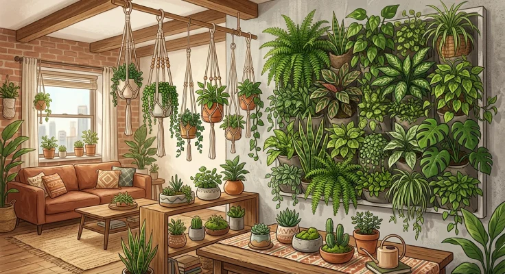 Centros de mesa con plantas vivas: ideas originales