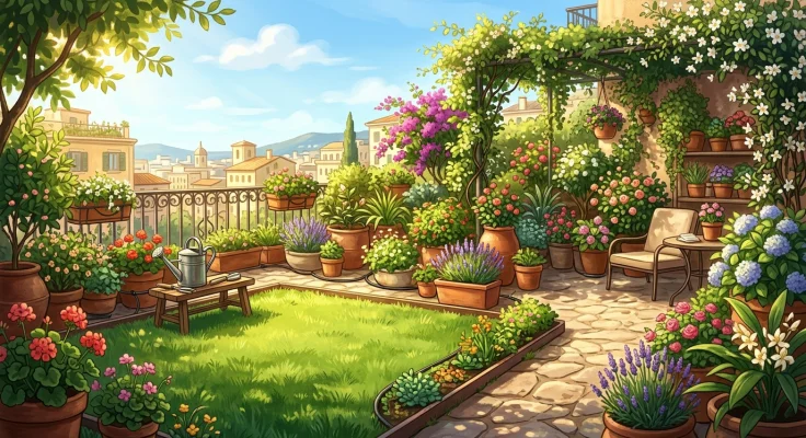 Cuidados del césped natural: siembra, riego y mantenimiento