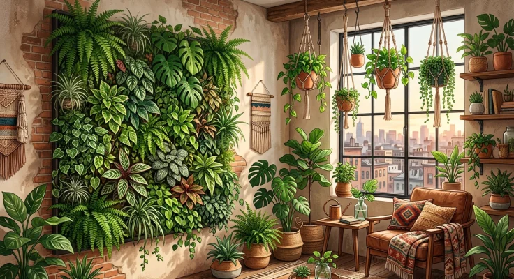 Cómo crear una urban jungle en casa: la tendencia verde