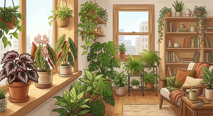 Cuidados de la Begonia de interior: variedades más bonitas