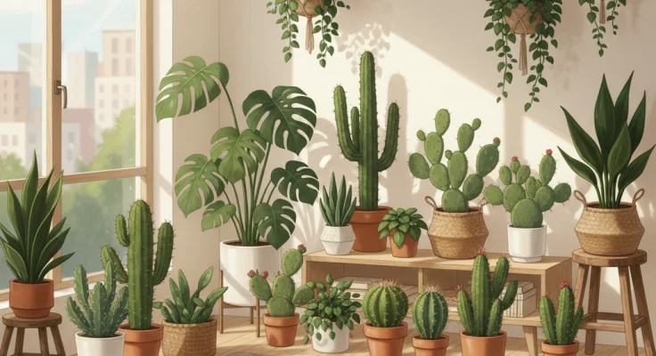 Cuidados de cactus de interior: guía para principiantes