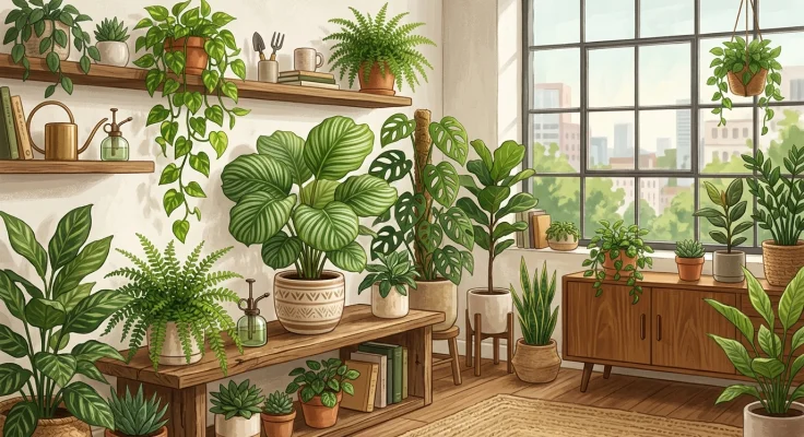 Cuidados de la Calathea: la planta más exigente pero bonita