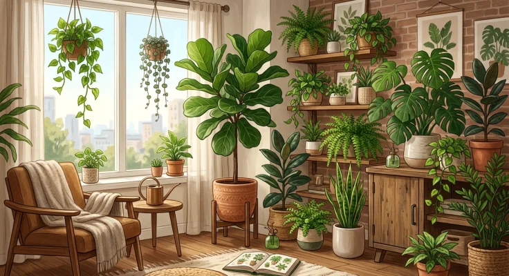 Cuidados del Ficus lyrata: el árbol violín de interior