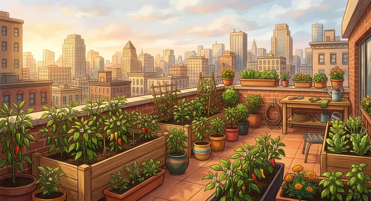 Guía para cultivar pimientos en maceta con éxito