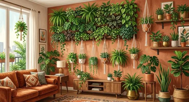 Ideas de decoración con plantas de interior para tu hogar