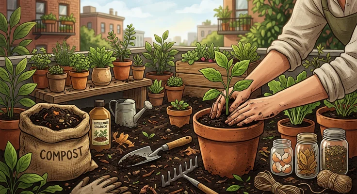 Los mejores fertilizantes orgánicos para tus plantas