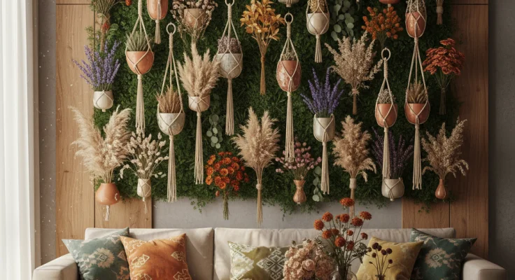 Flores secas en decoración: tendencias y cómo hacerlas