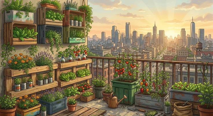 Cómo hacer un huerto vertical casero con materiales reciclados