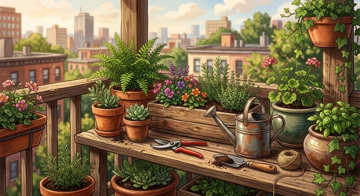Jardineras para balcón: tipos, tamaños y consejos