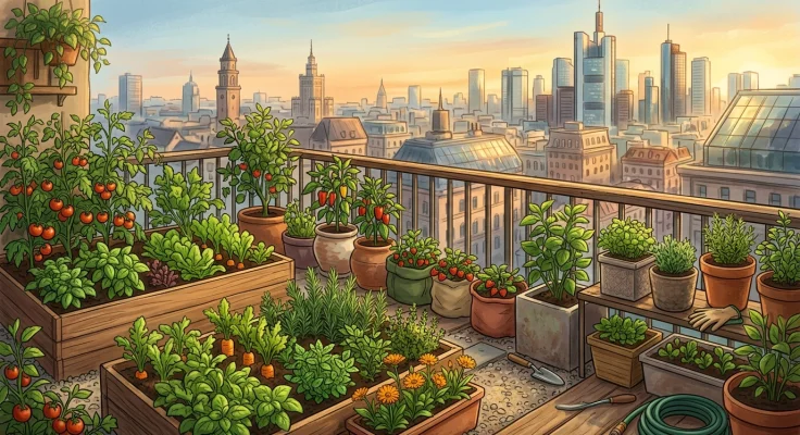 Las mejores macetas para tu huerto urbano