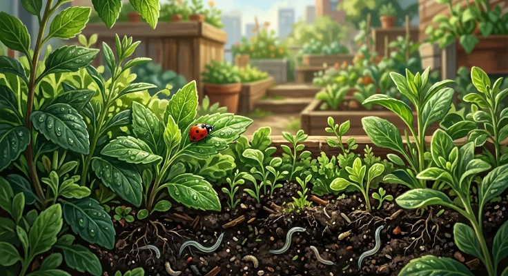 Nematodos beneficiosos: control biológico de plagas del suelo