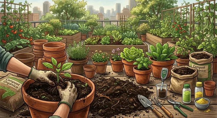El pH del sustrato: cómo medirlo y ajustarlo para tus plantas