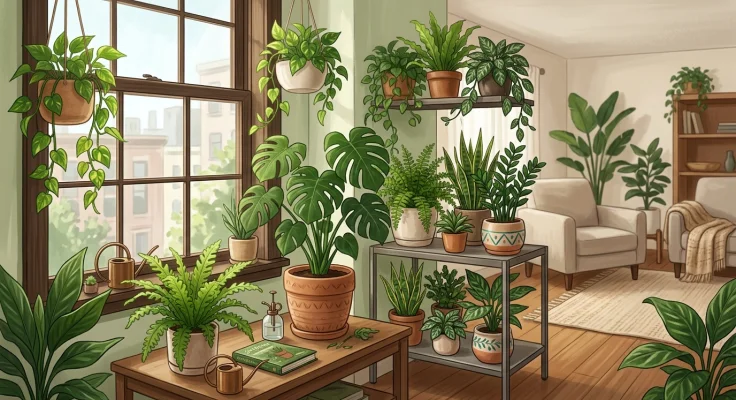 Las mejores plantas de interior para zonas con poca luz