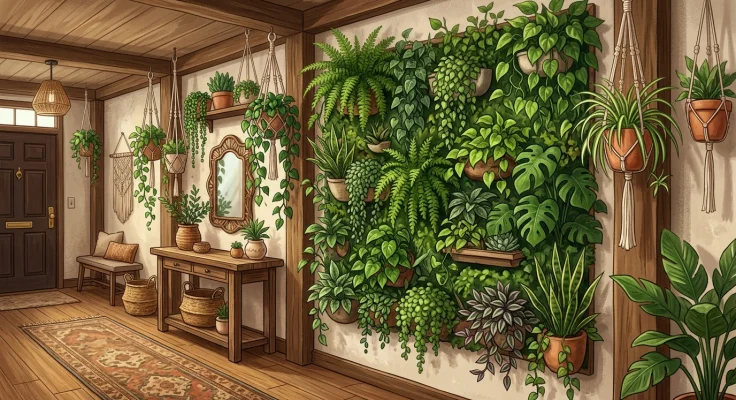 Plantas para el recibidor: da la bienvenida con verde