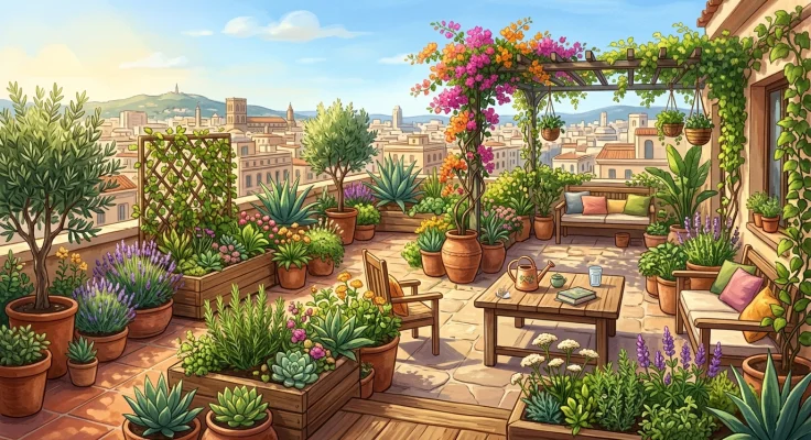 Plantas resistentes a la sequía para jardines sostenibles