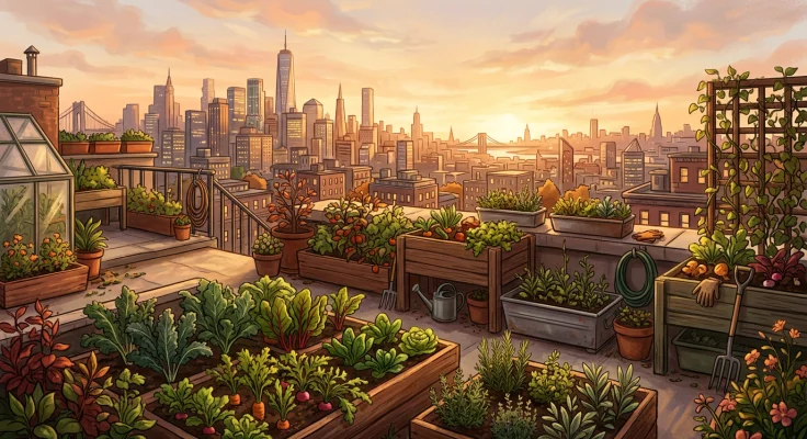 Qué plantar en otoño en un huerto urbano