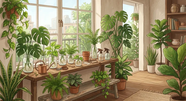 Cómo reproducir plantas de interior por esquejes fácilmente