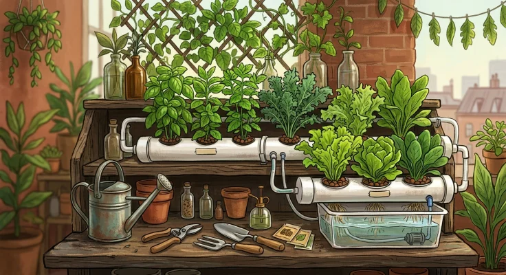 Sistemas hidropónicos caseros: cultiva sin tierra en casa