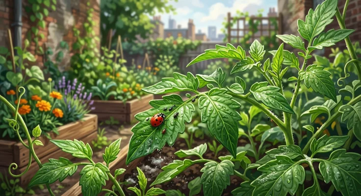 Tierra de diatomeas como insecticida natural para el huerto